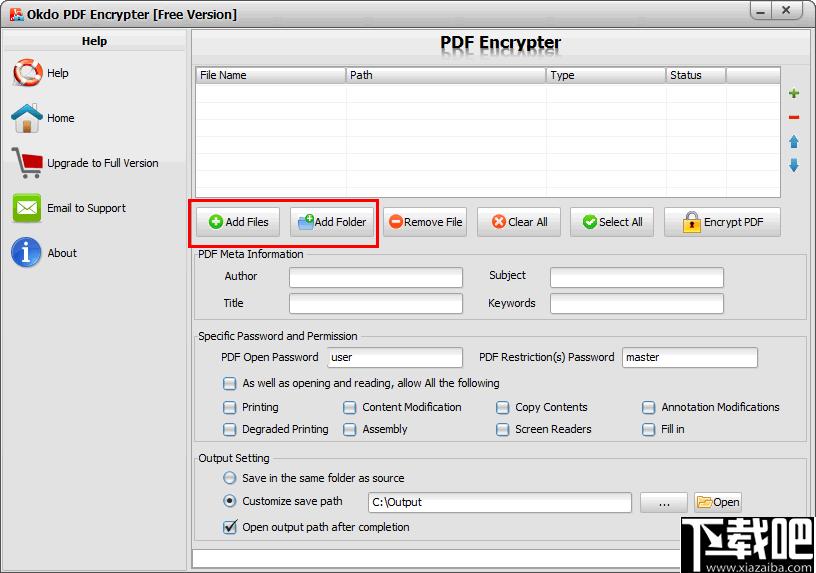 Okdo PDF Encrypter下载,PDF加密,加密工具,PDF工具